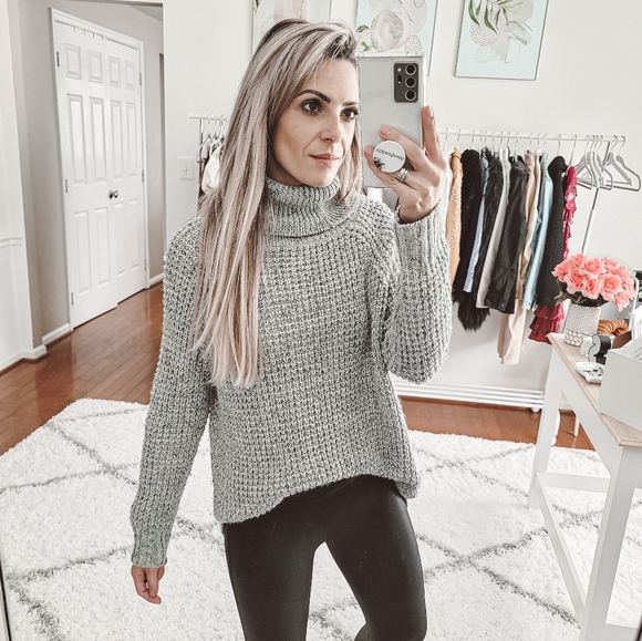 Marled Waffle Knit Sweater | Poshmark